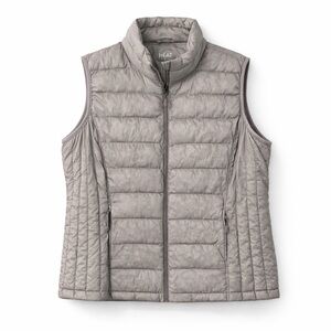 32 Degrees Heat Lightweight Quilted Puffer Vest Gray